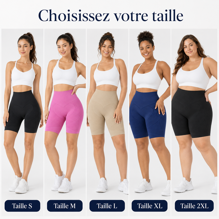 Shorty Sculptant : Ventre Plat, Fesses Galbées & Anti-Cellulite