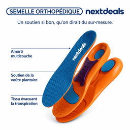 TrekPro™ - Chaussures de marche à confort orthopédique homme