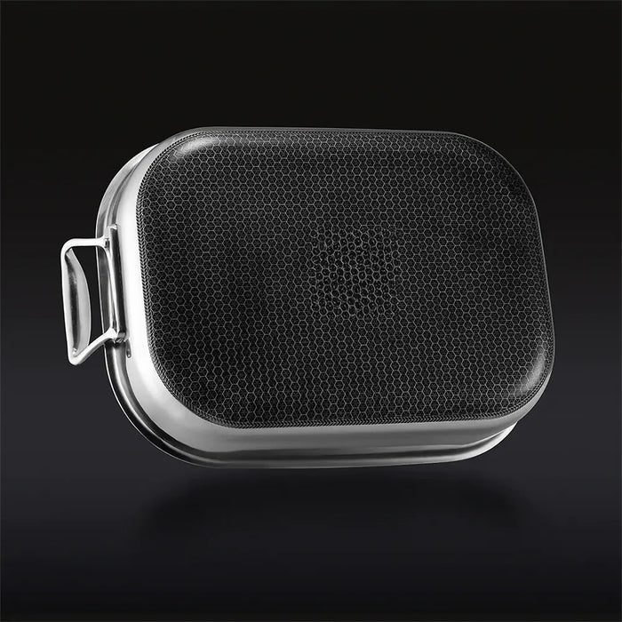 Plat à Rôtir Hybride avec Grille en Inox 35 cm