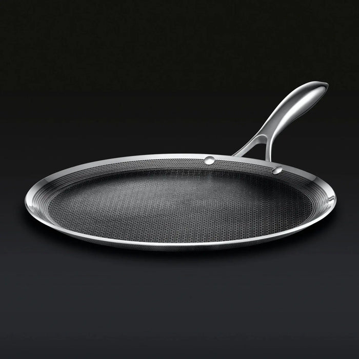 Poêle Grill Hybride Inox 30 cm